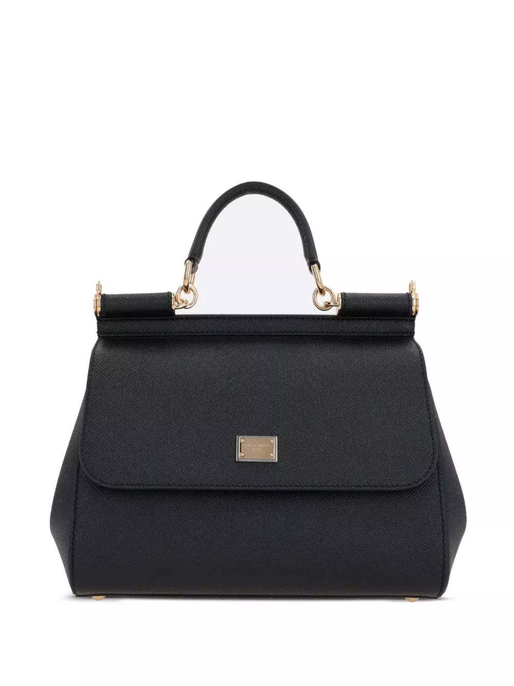 Borsa sicily grande in pelle di Dolce & gabbana