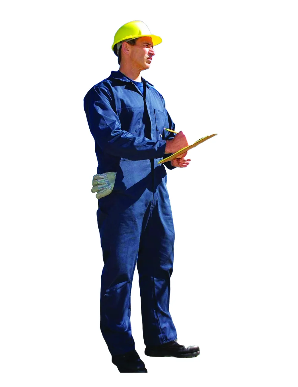 Blue Cotton Coveralls, 260g, for Work