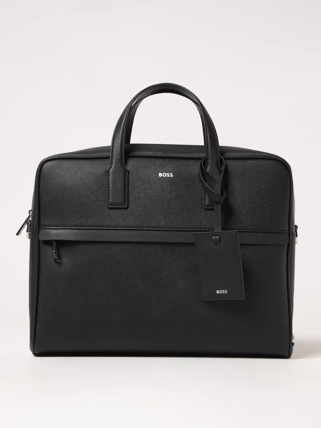 Borsa 24 ore Boss in pelle saffiano