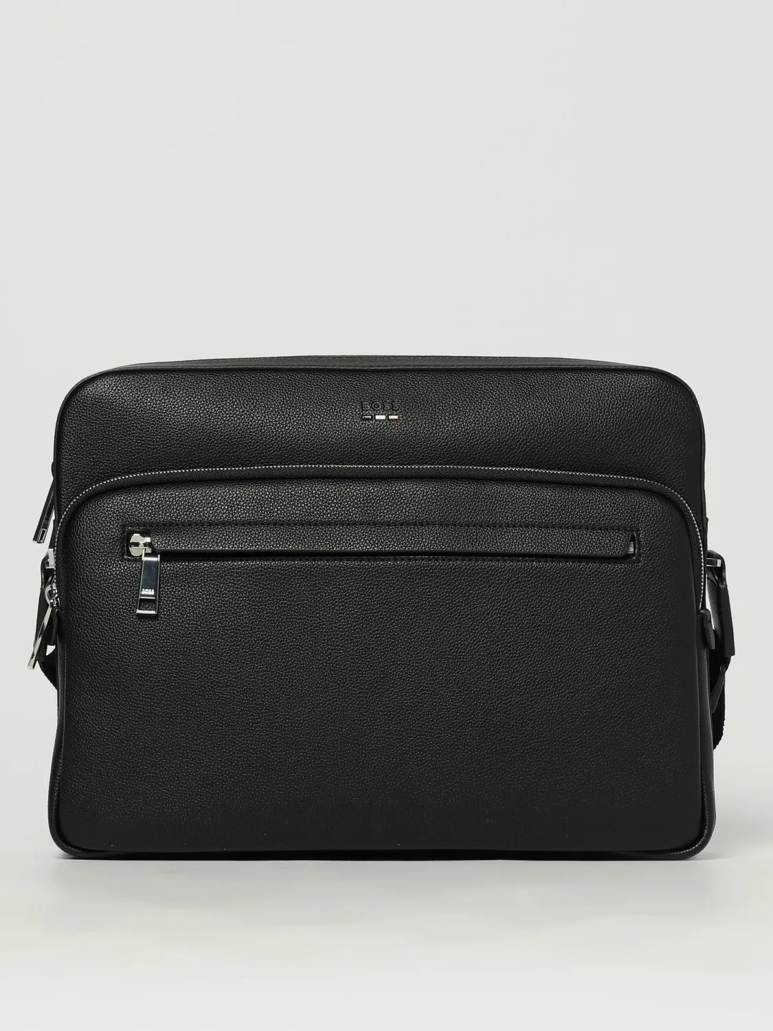 Borsa a tracolla Ray Messenger in ecopelle martellata Boss