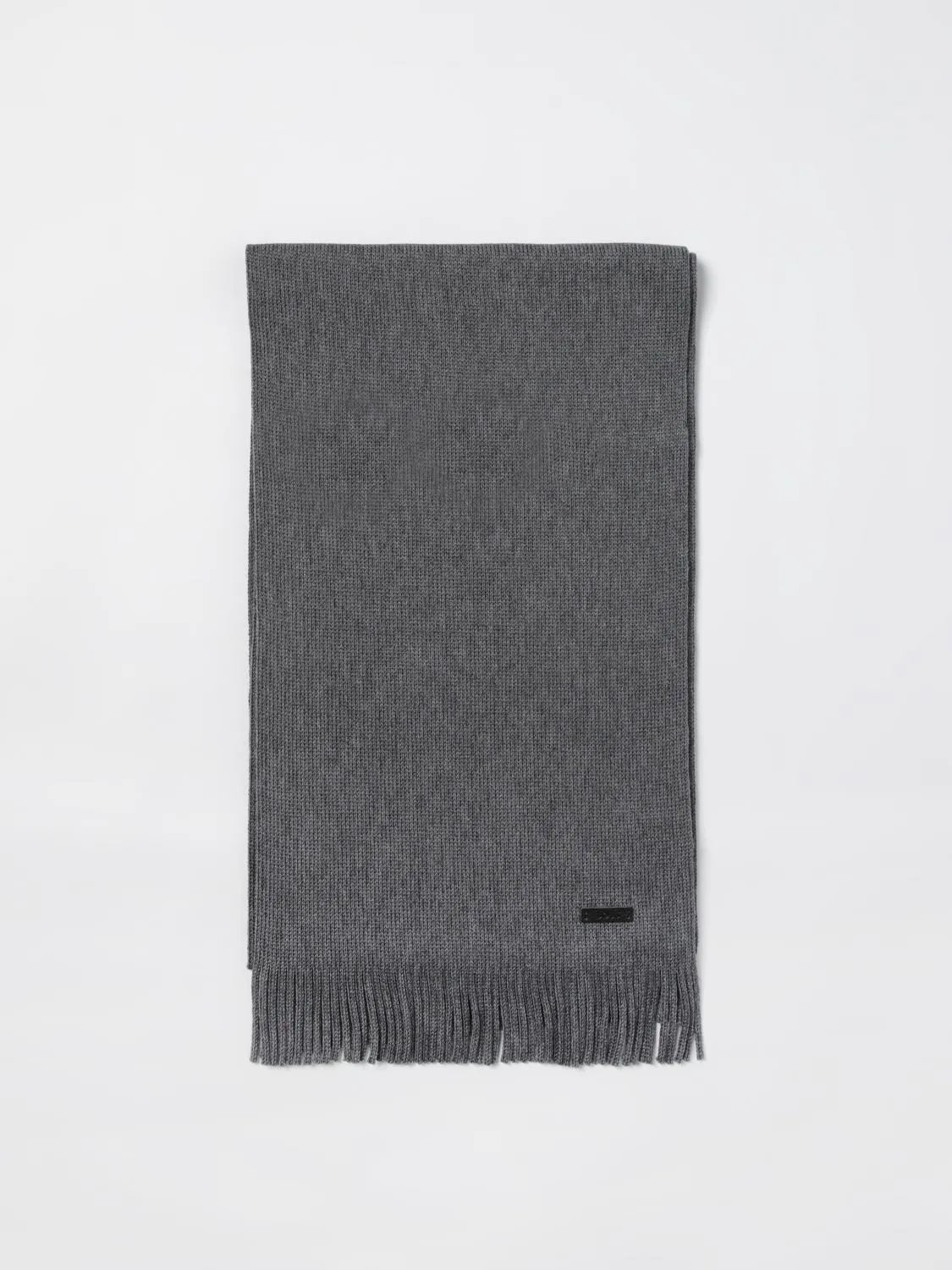 Sciarpa Boss in lana vergine ecosostenibile