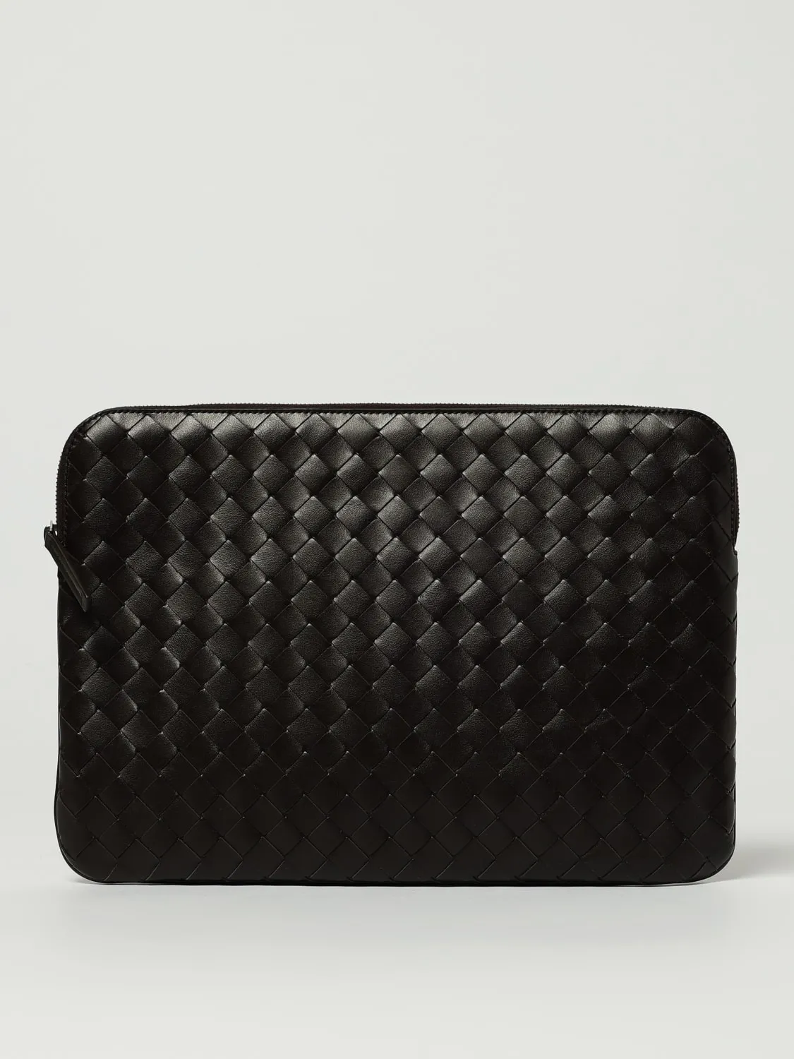 Pouch Getaway in pelle di vitello intrecciata Bottega Veneta