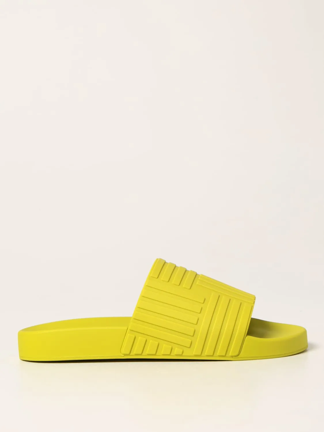 Sandalo slide Bottega Veneta in gomma