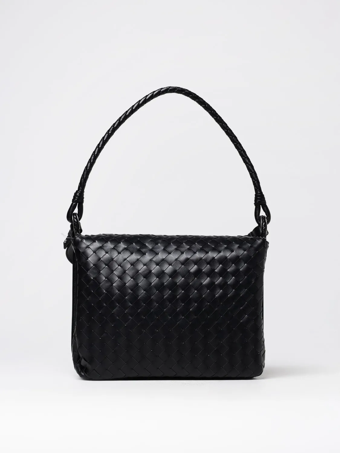 Borsa Messenger Swing Bottega Veneta in pelle intrecciata