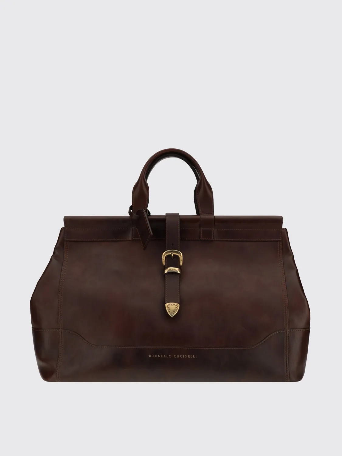 Borsa a mano in pelle di vitello Brunello Cucinelli