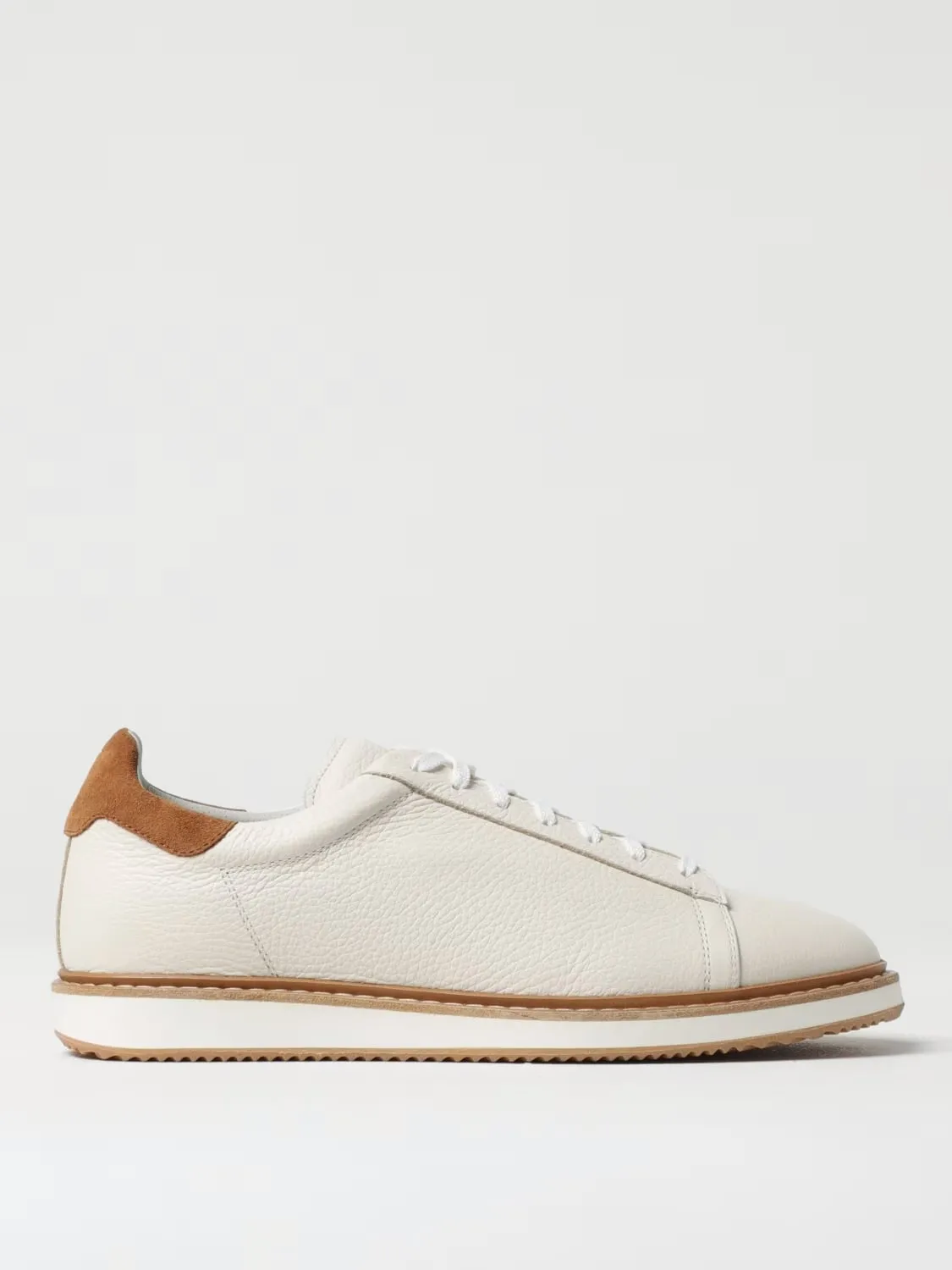 Sneakers Brunello Cucinelli in pelle martellata