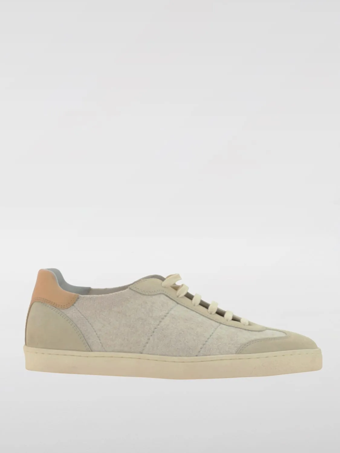 Sneakers Brunello Cucinelli in pelle e cotone