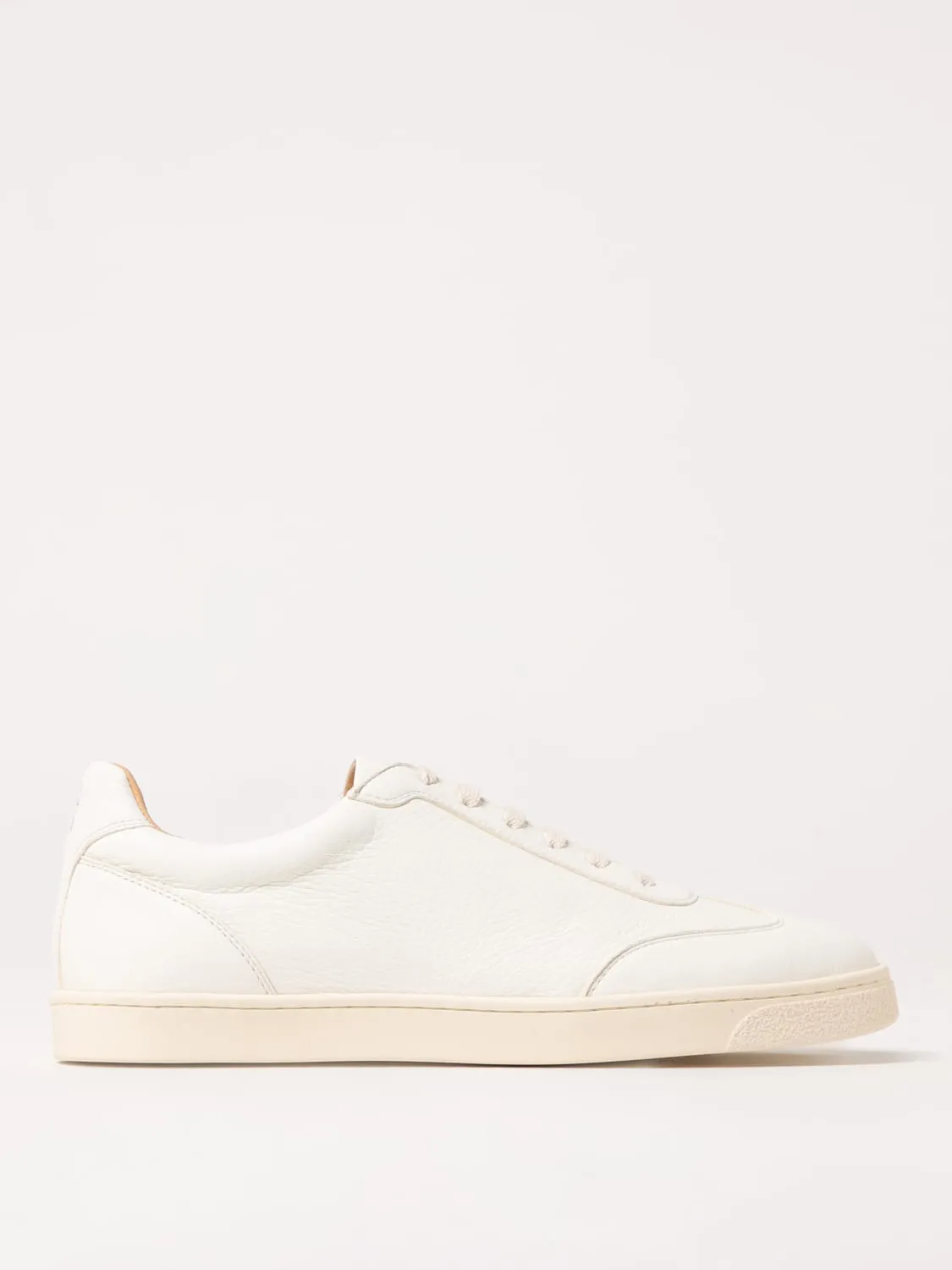 Sneakers Brunello Cucinelli in pelle a grana naturale
