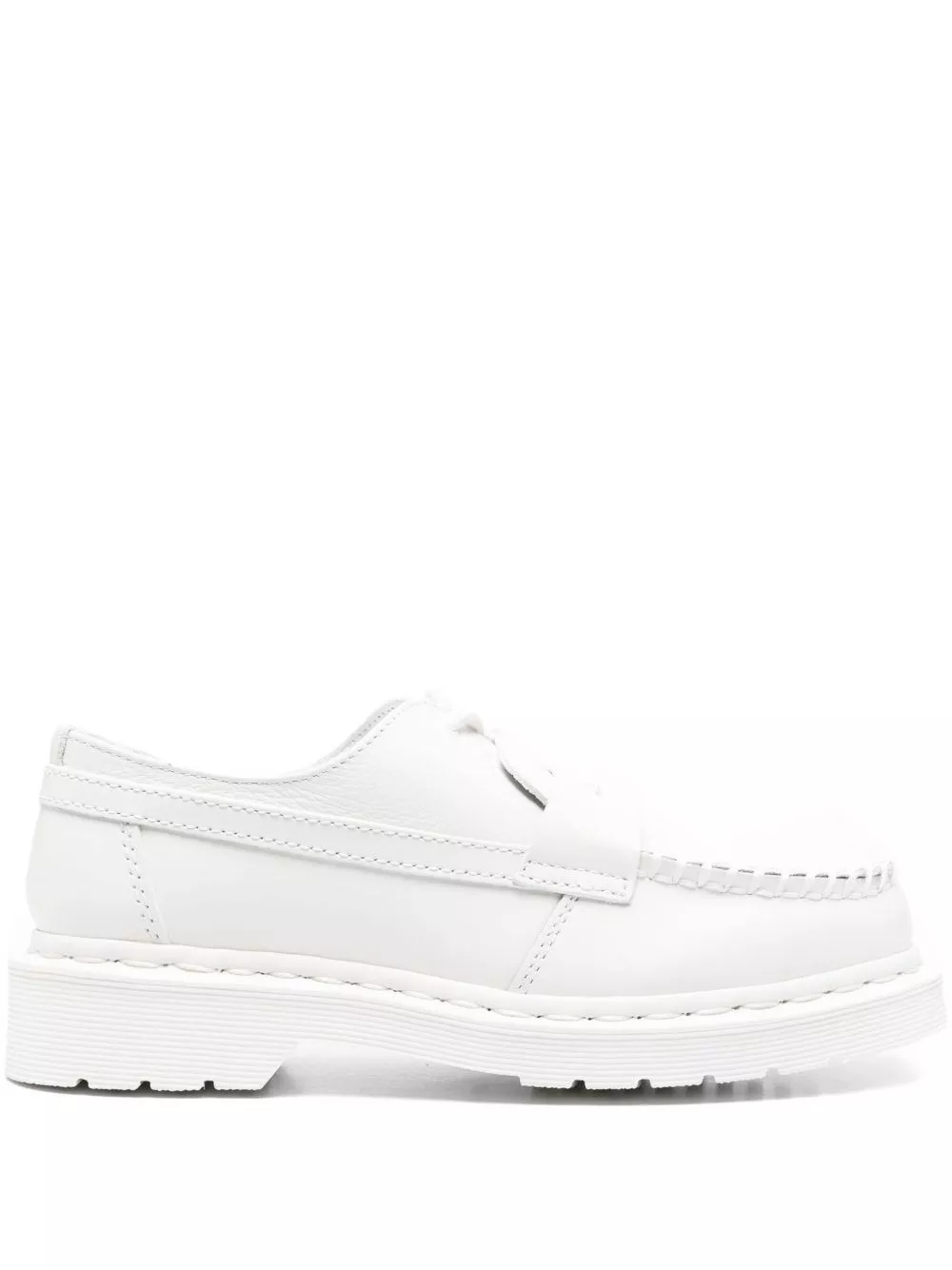 Mocassino in pelle di Mm6 x dr.martens