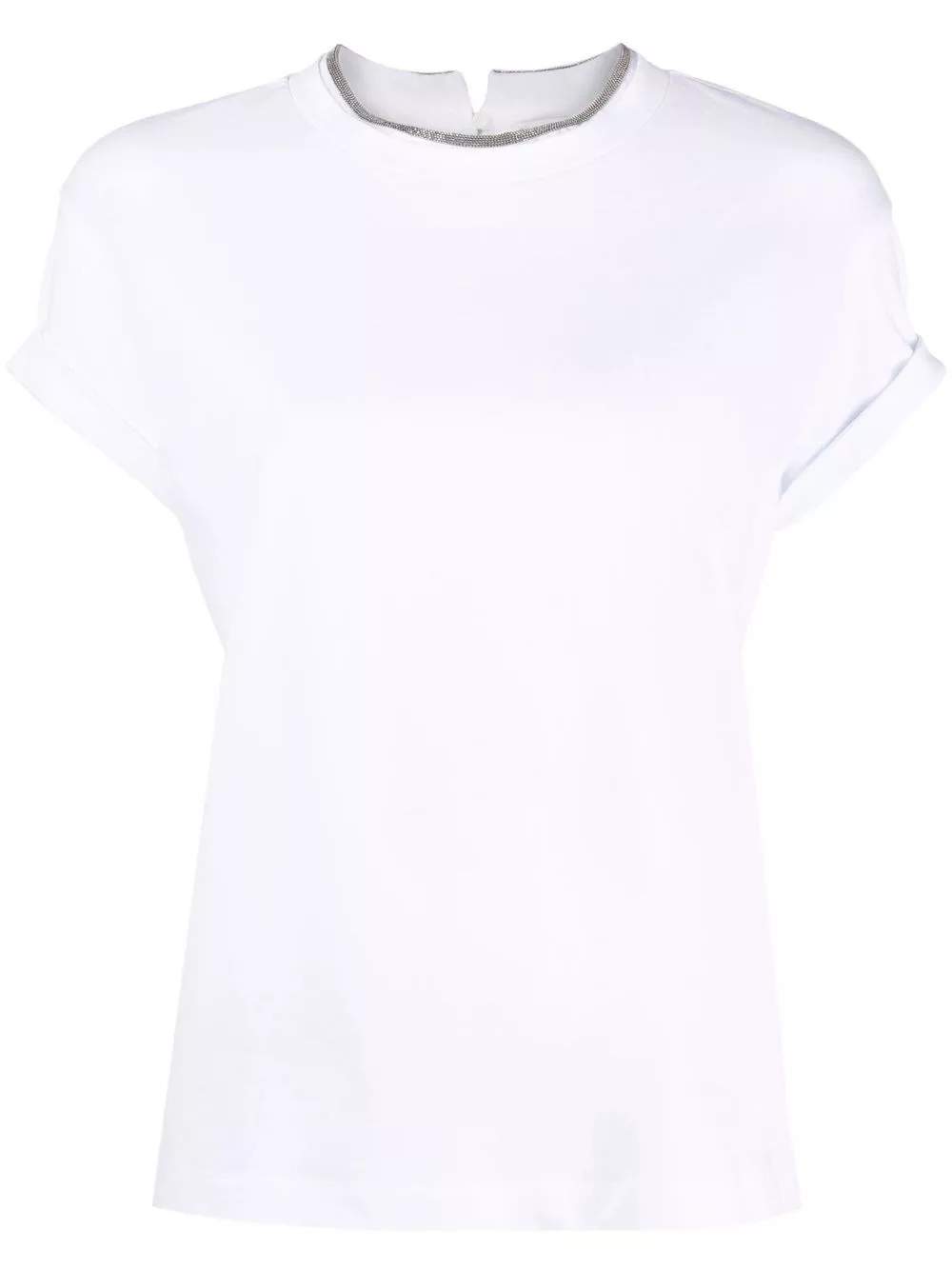 T-shirt in cotone di Brunello cucinelli