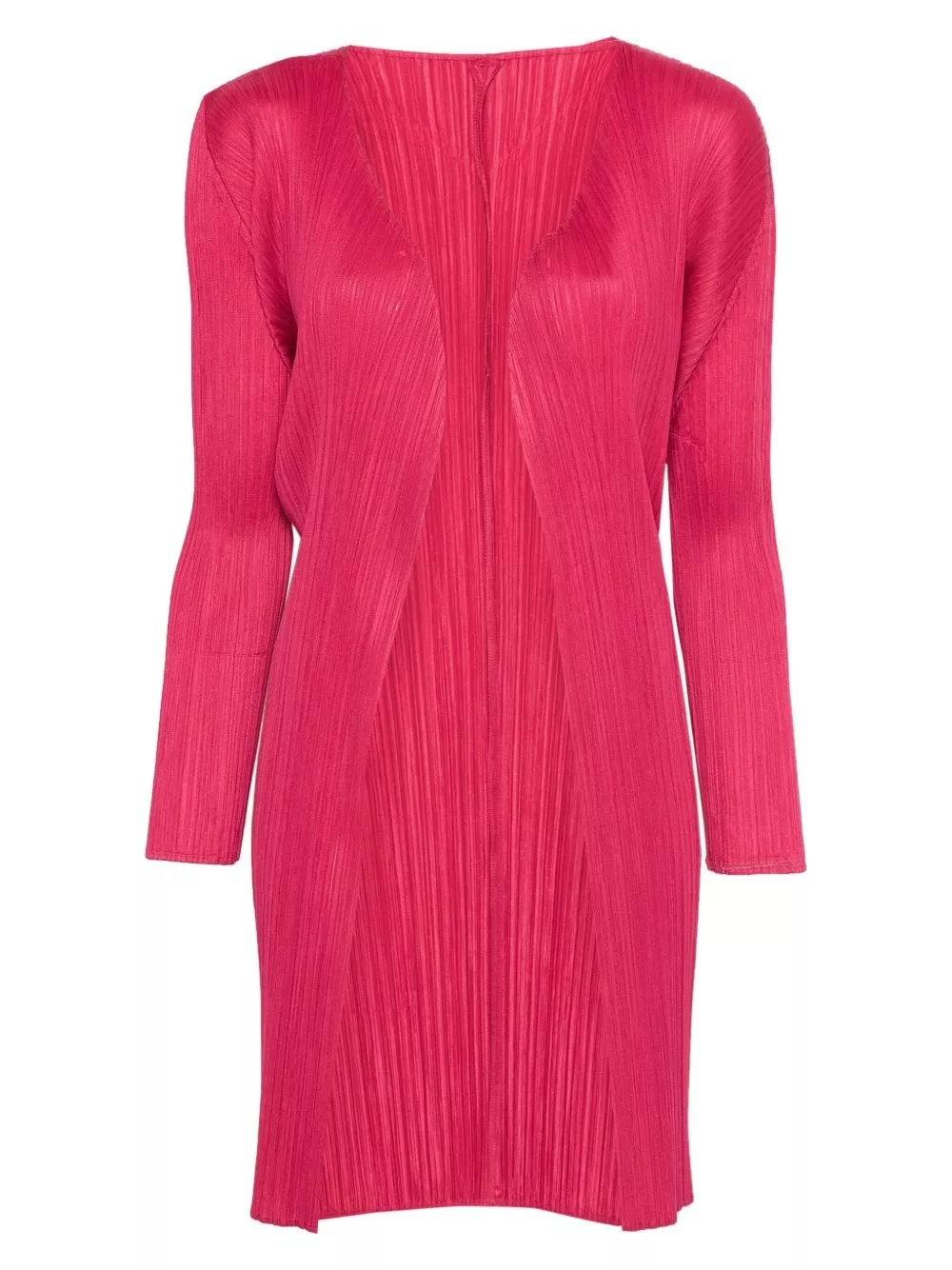 Cardigan midi plissé di Pleats please issey miyake