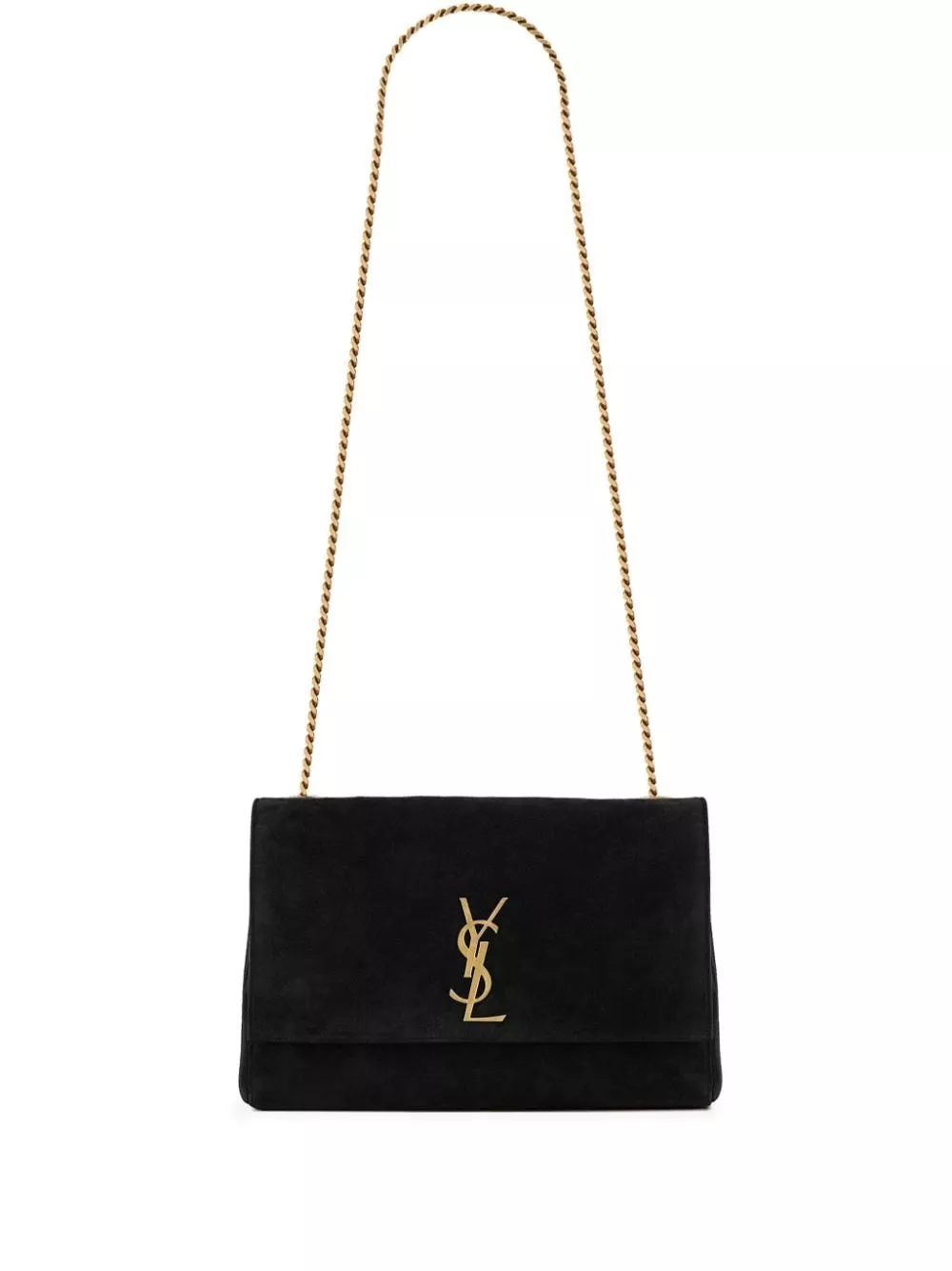 Borsa kate media in suede di Saint laurent