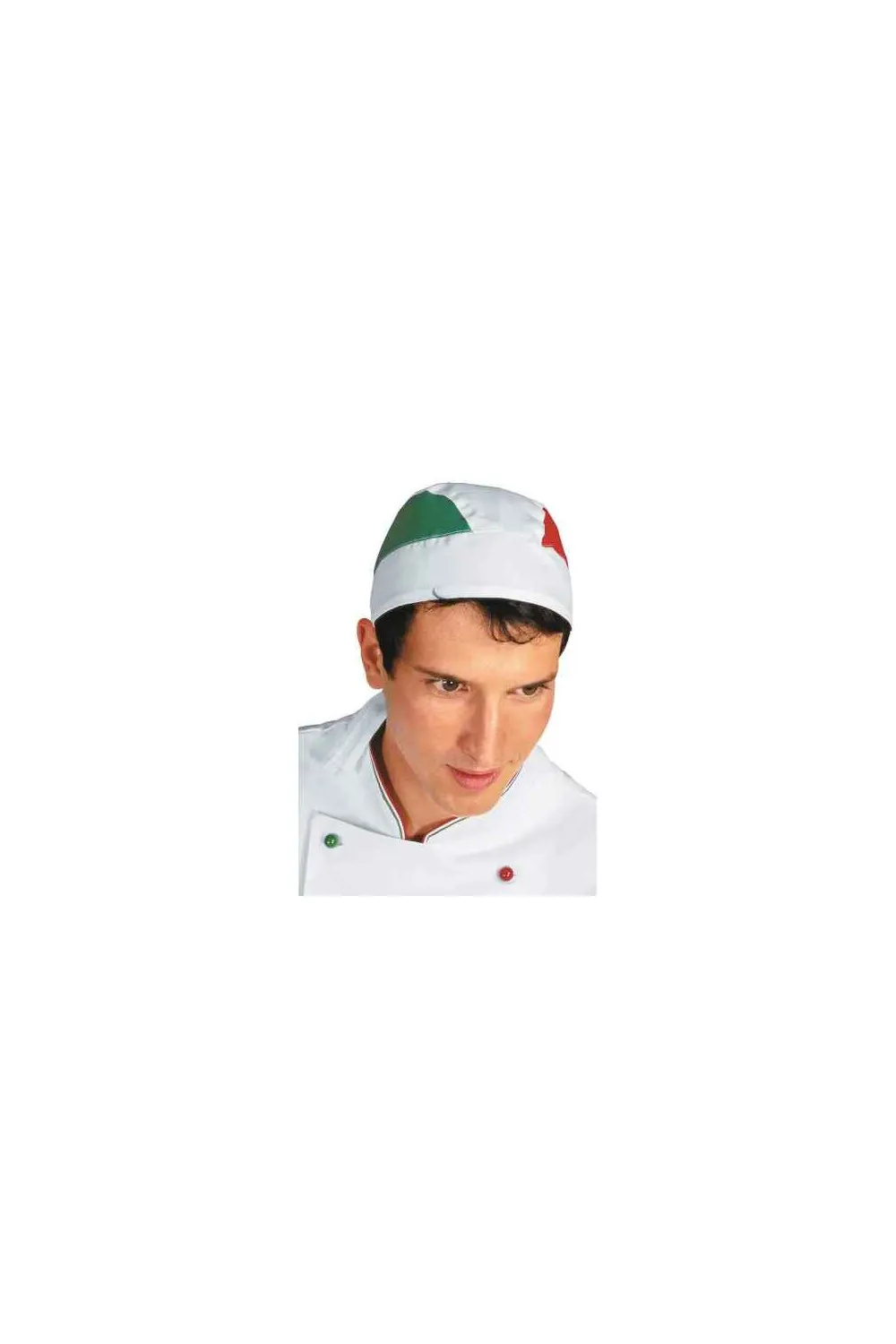Cappello Da Cuoco Con Tricolore