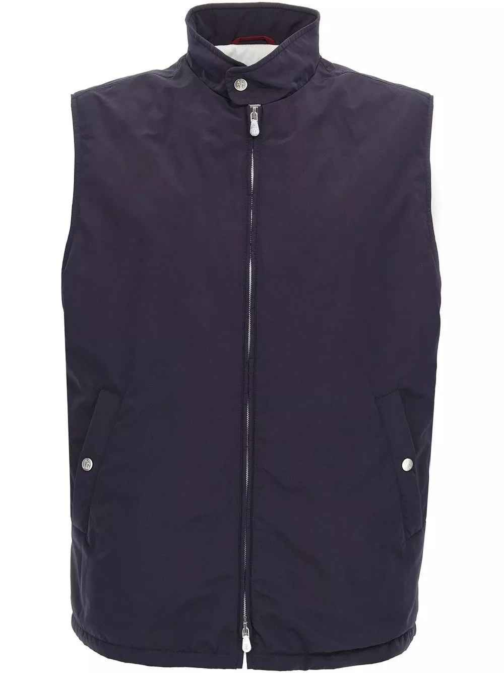 Gilet impermeabile in nylon di Brunello cucinelli