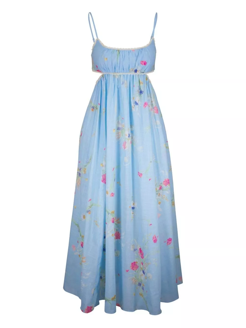 Abito lungo lucky in cotone di Zimmermann