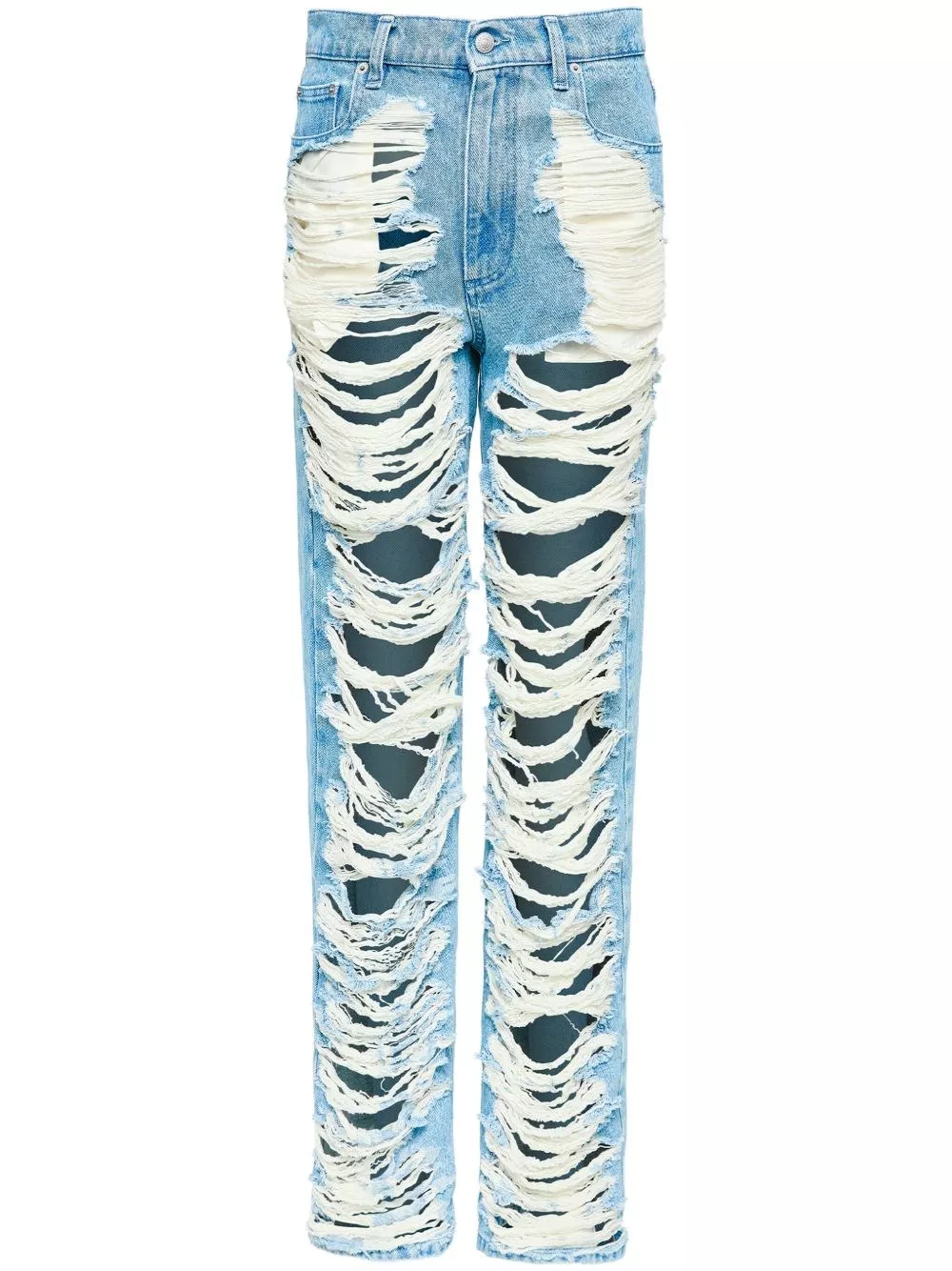 Jeans con strappi di Mm6 maison margiela