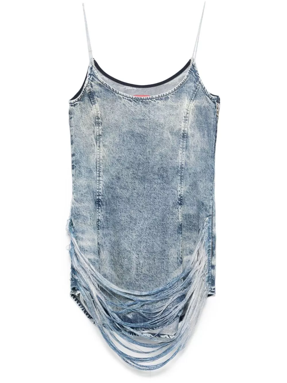 Mini abito effetto denim di Diesel