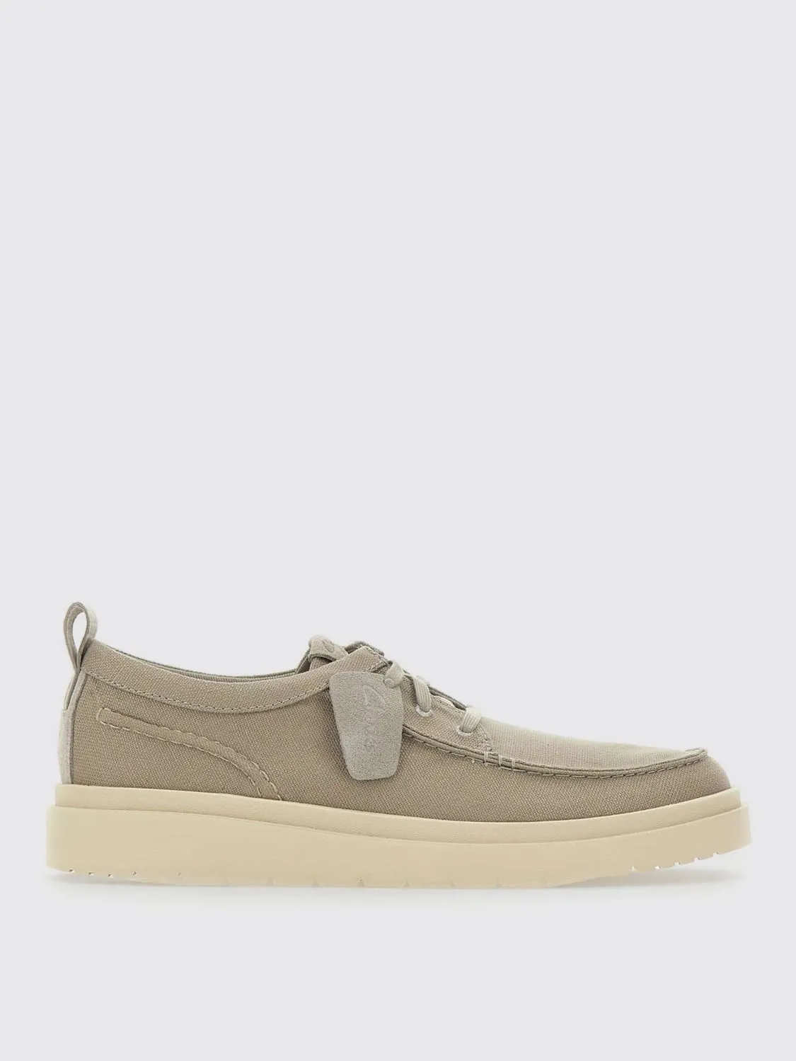 Derby Clarks in canvas di cotone