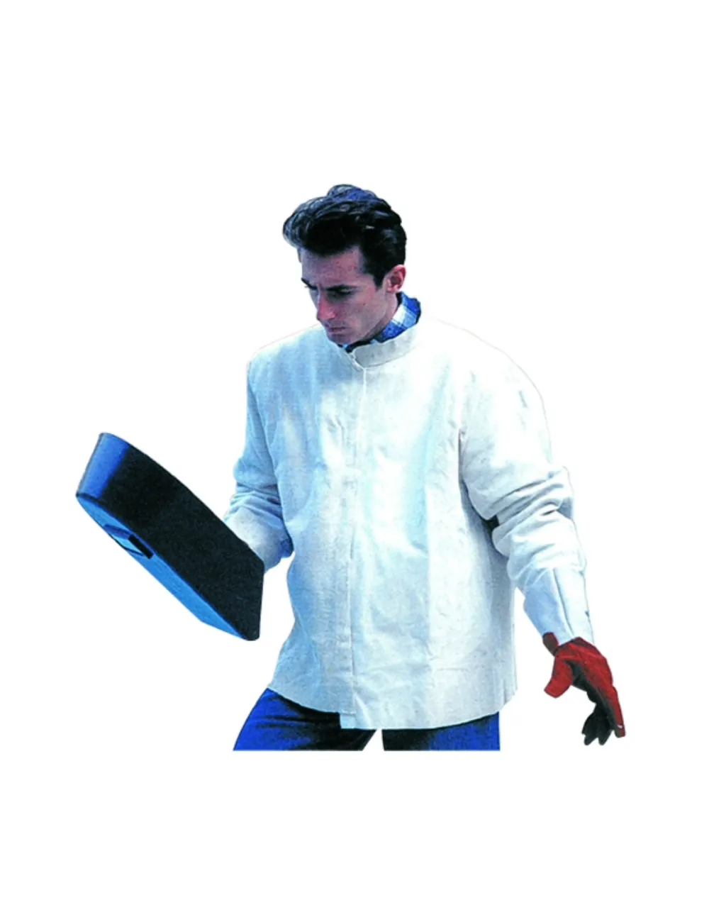 Black Suede Welding Jacket