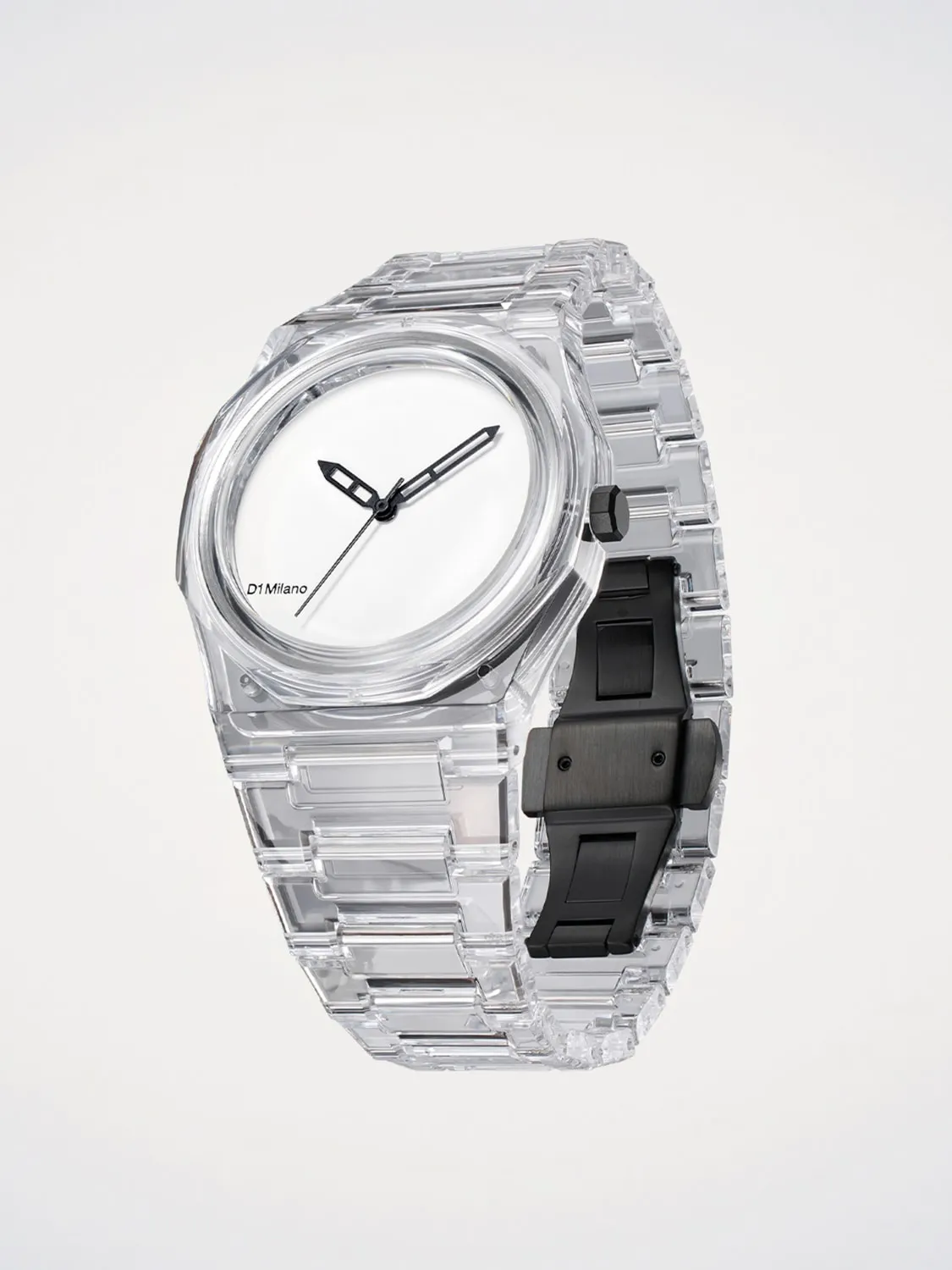 Orologio Exp_White Nylon 39 mm D1 Milano