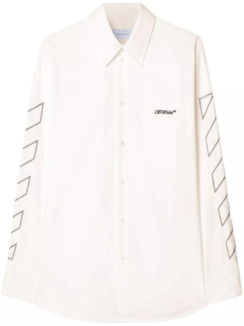 Overshirt diagonal outl di Off white