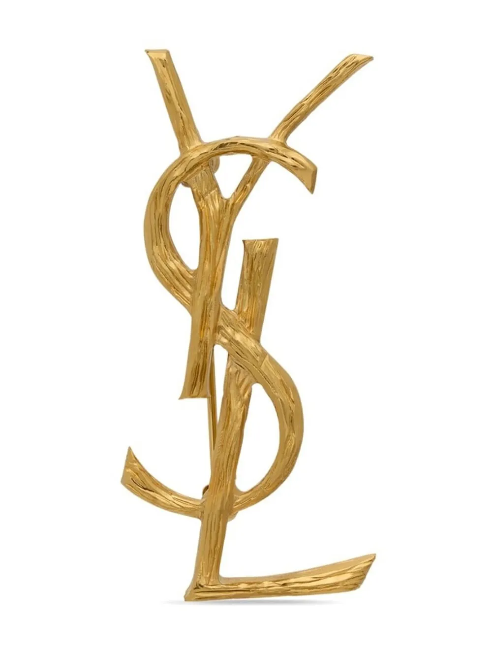 SPILLA CASSANDRE IN METALLO CON TEXTURE INCISA