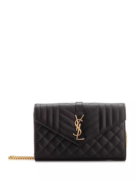 Saint Laurent Donna "monogram" pouch con tracolla