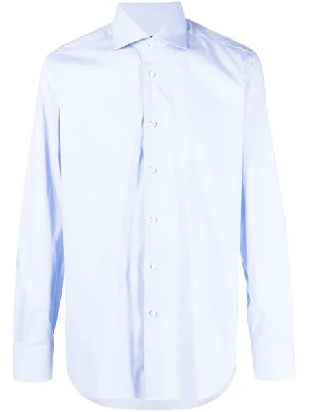 Barba Uomo Camicia in cotone stretch