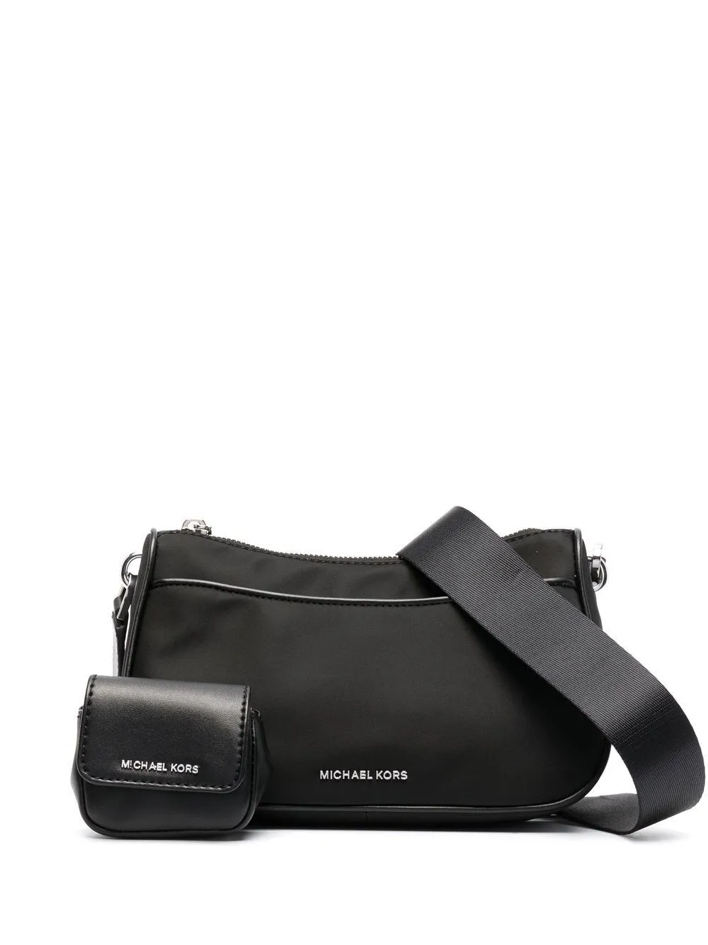 BORSA A TRACOLLA JET SET MEDIA IN NYLON CON CUSTODIA