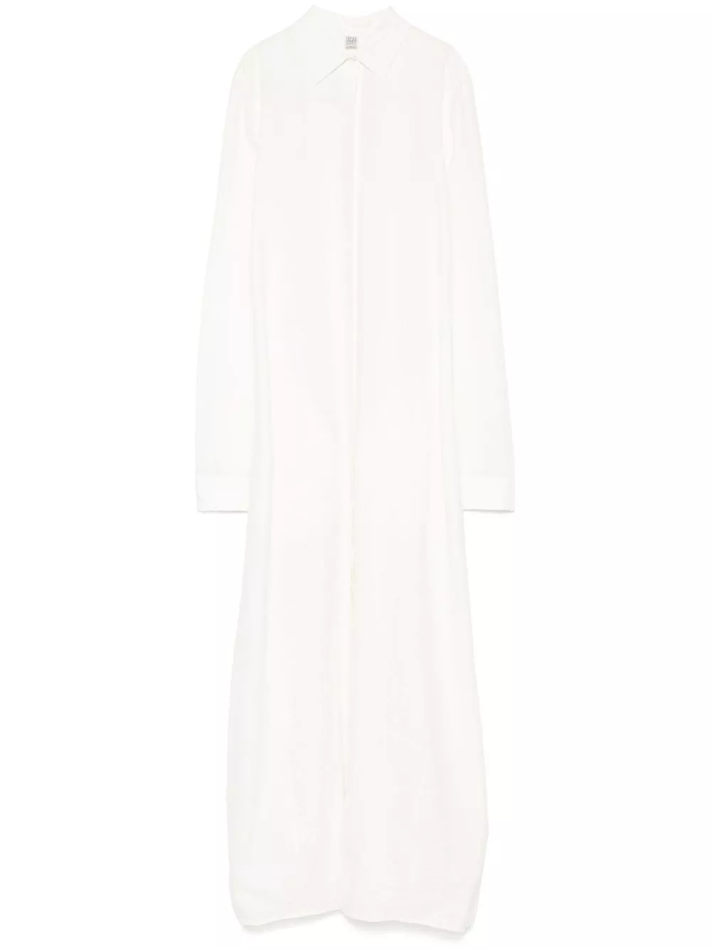 Abito camicia in seta di Toteme