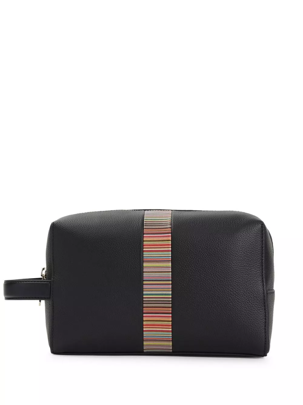 Beauty-case signature stripe in pelle di Paul smith
