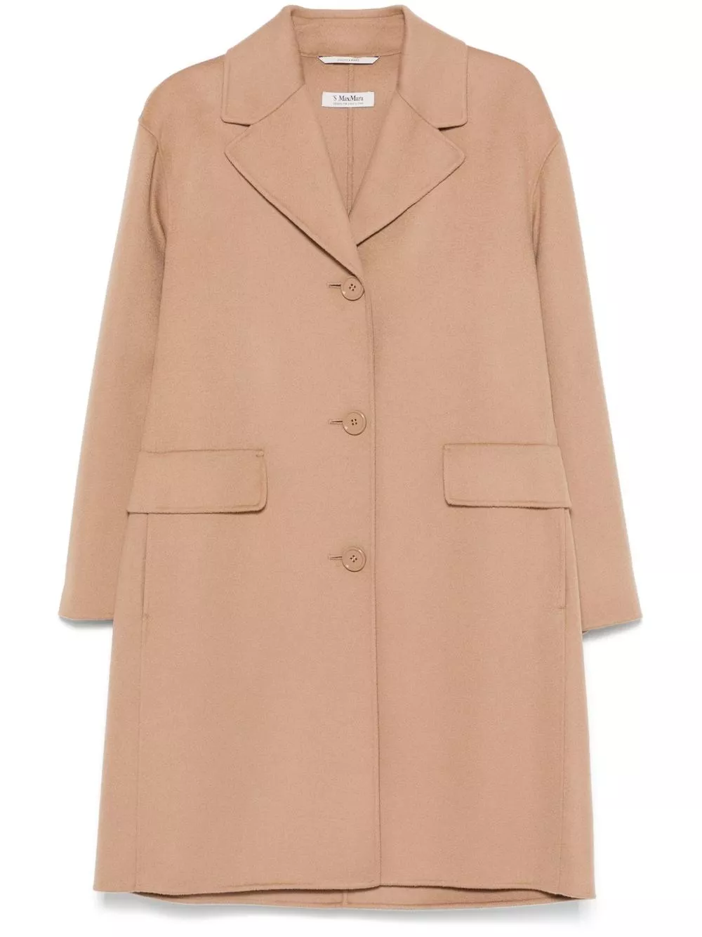Cappotto monopetto in lana di S max mara
