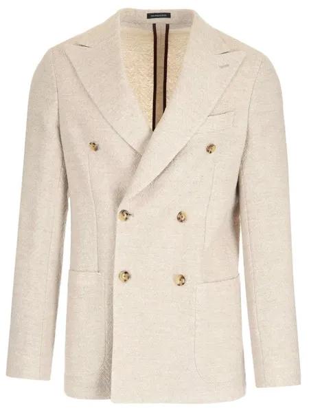 Al Duca D'aosta Uomo Blazer ecru