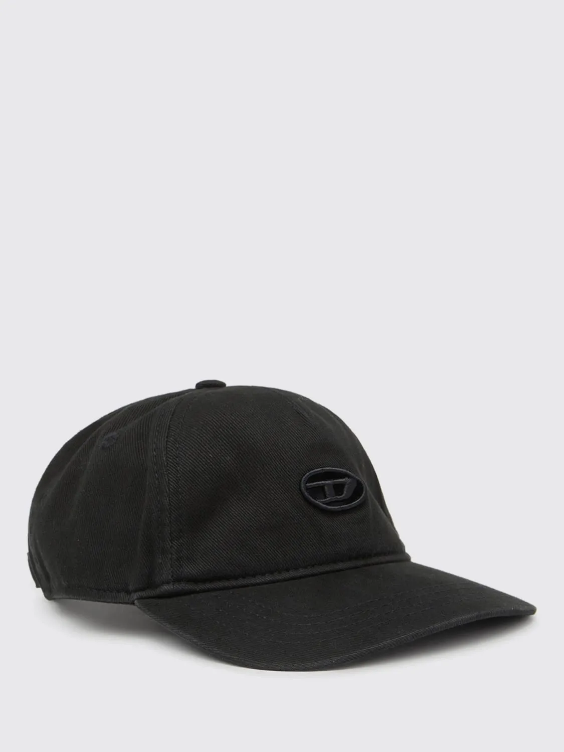 Cappello Diesel in cotone con Oval D ricamato