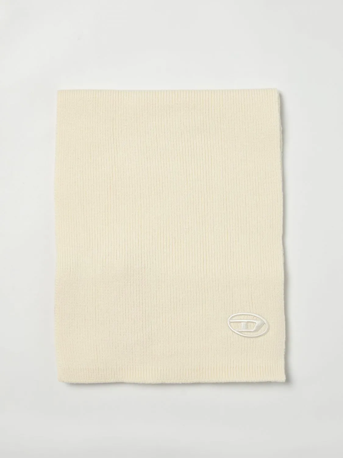 Sciarpa K-Coder Diesel in lana e cotone a coste