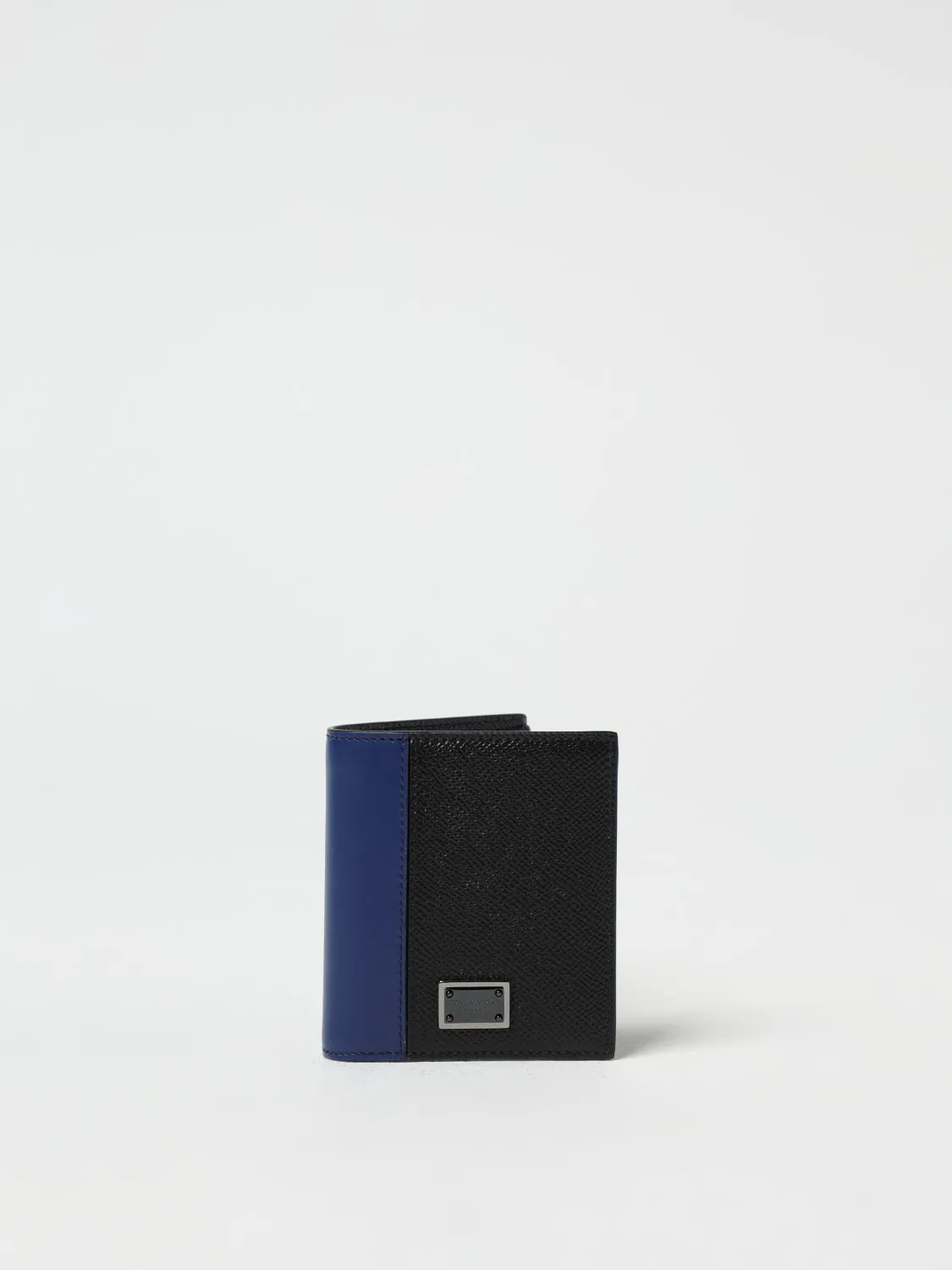 Portacarte di credito Dolce & Gabbana in pelle stampa Dauphine