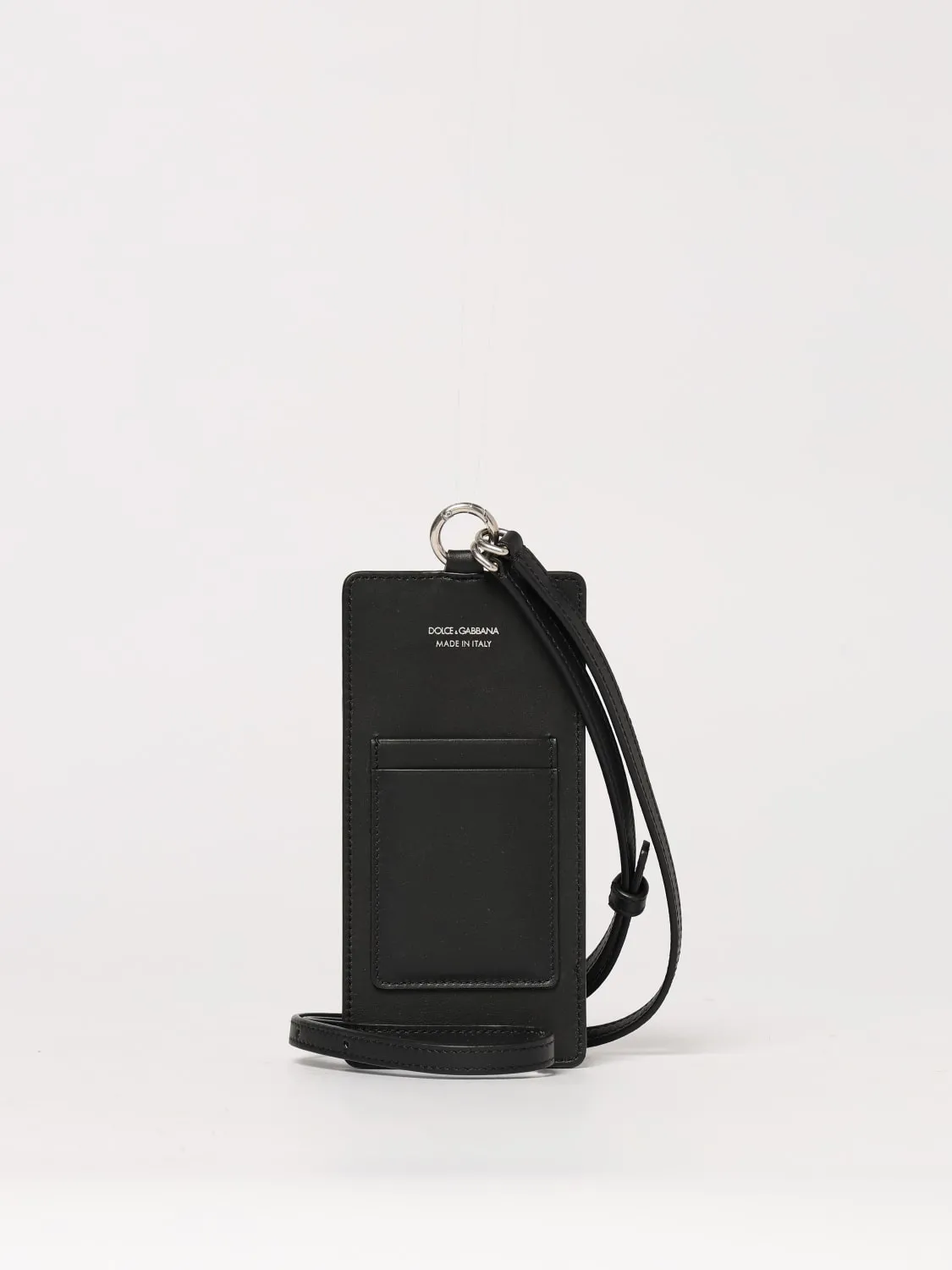 Pouch per smartphone Dolce & Gabbana in pelle