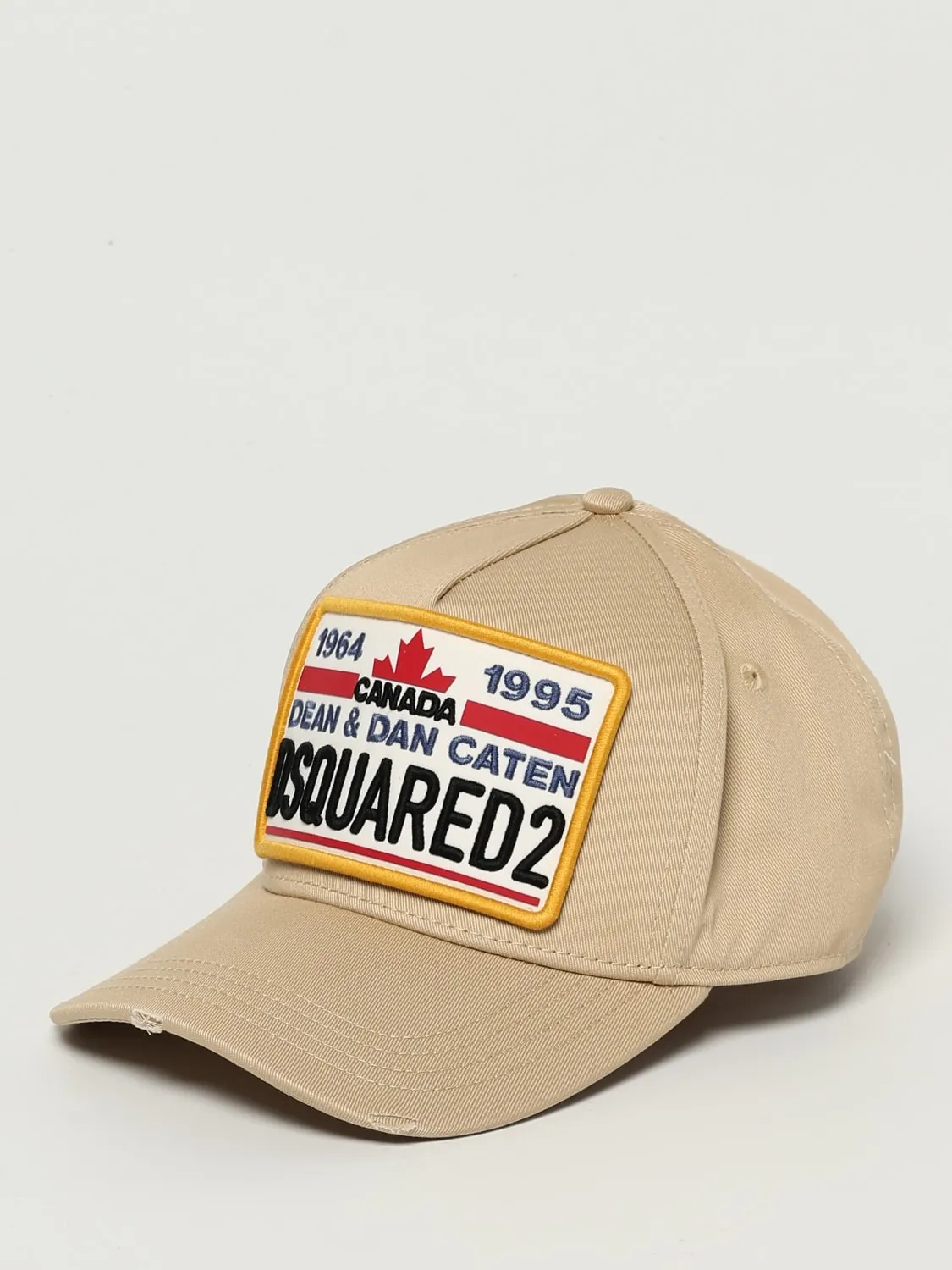 Cappello Dsquared2 in cotone con patch logo