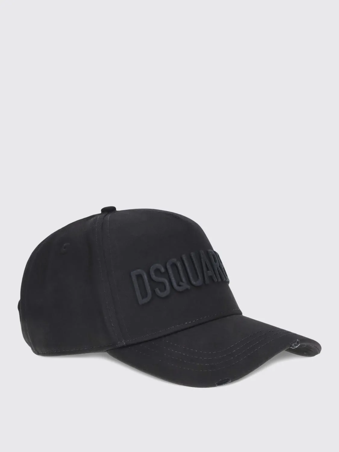 Cappello Dsquared2 in cotone used con logo ricamato