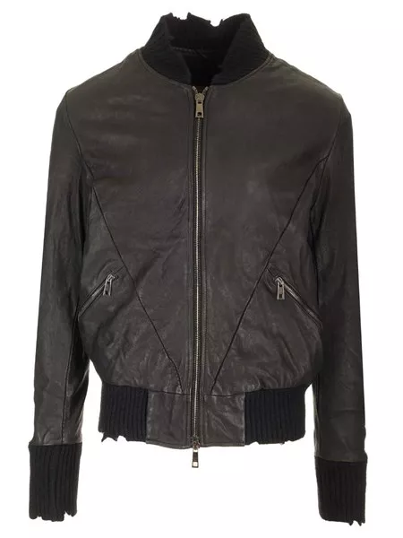 Giorgio Brato Uomo Bomber in pelle