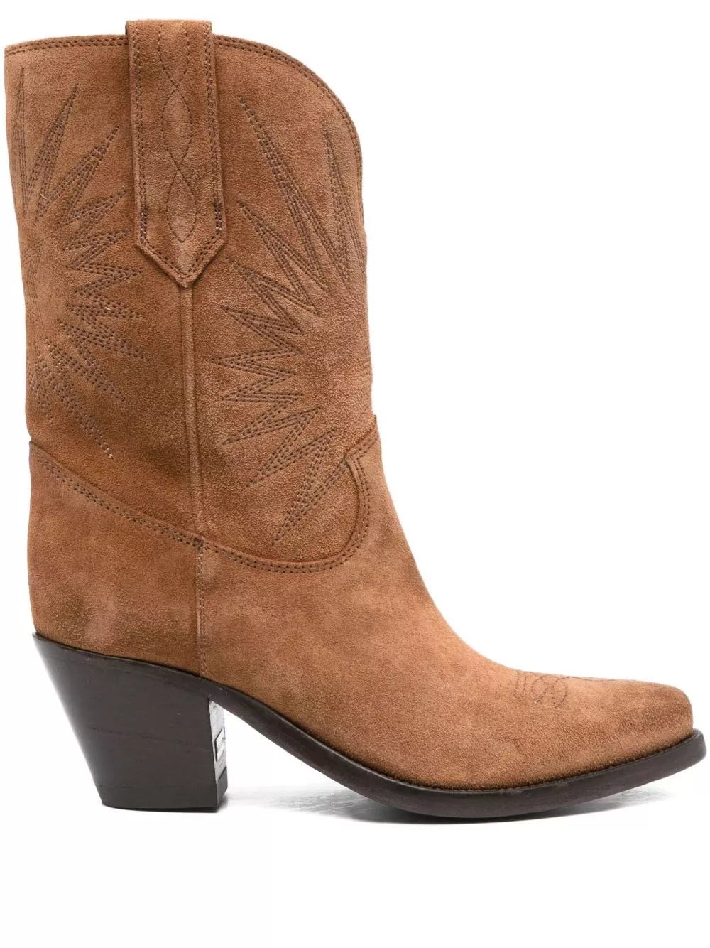 Stivale '70 wish star low in pelle di Golden goose