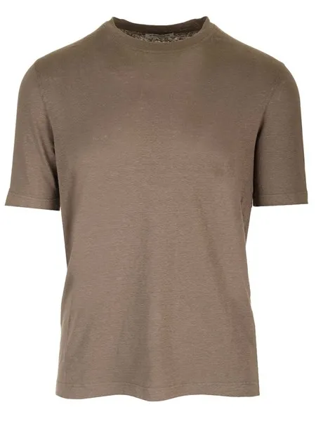 Al Duca D'aosta Uomo T-shirt lino stretch
