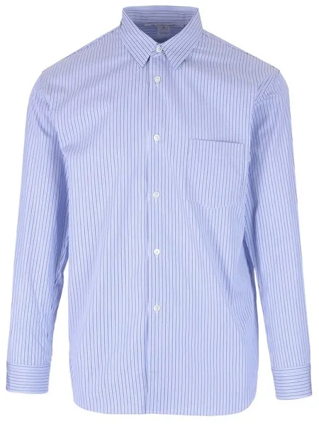 Comme Des Garcons Shirt Uomo Camicia a righe