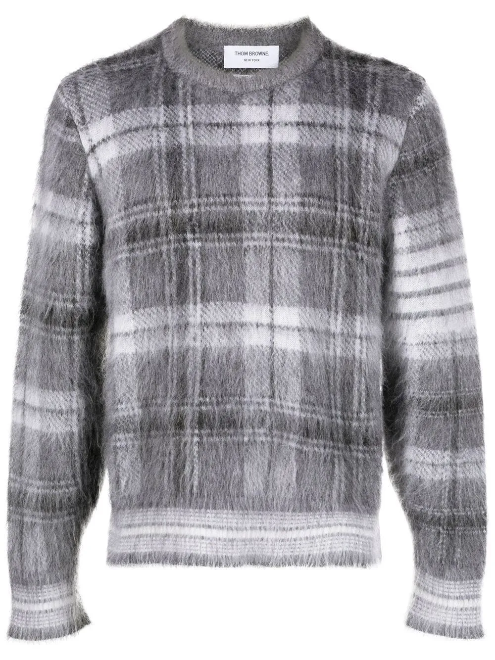 PULLOVER IN MOHAIR MOTIVO CHECK