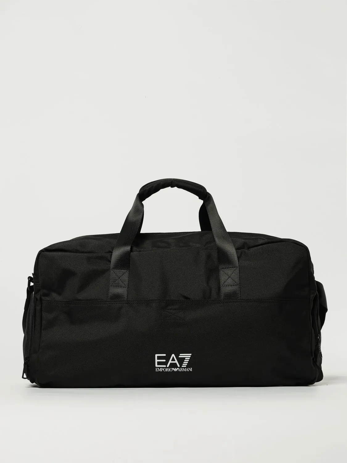 Borsone da sport in poliestere con logo EA7