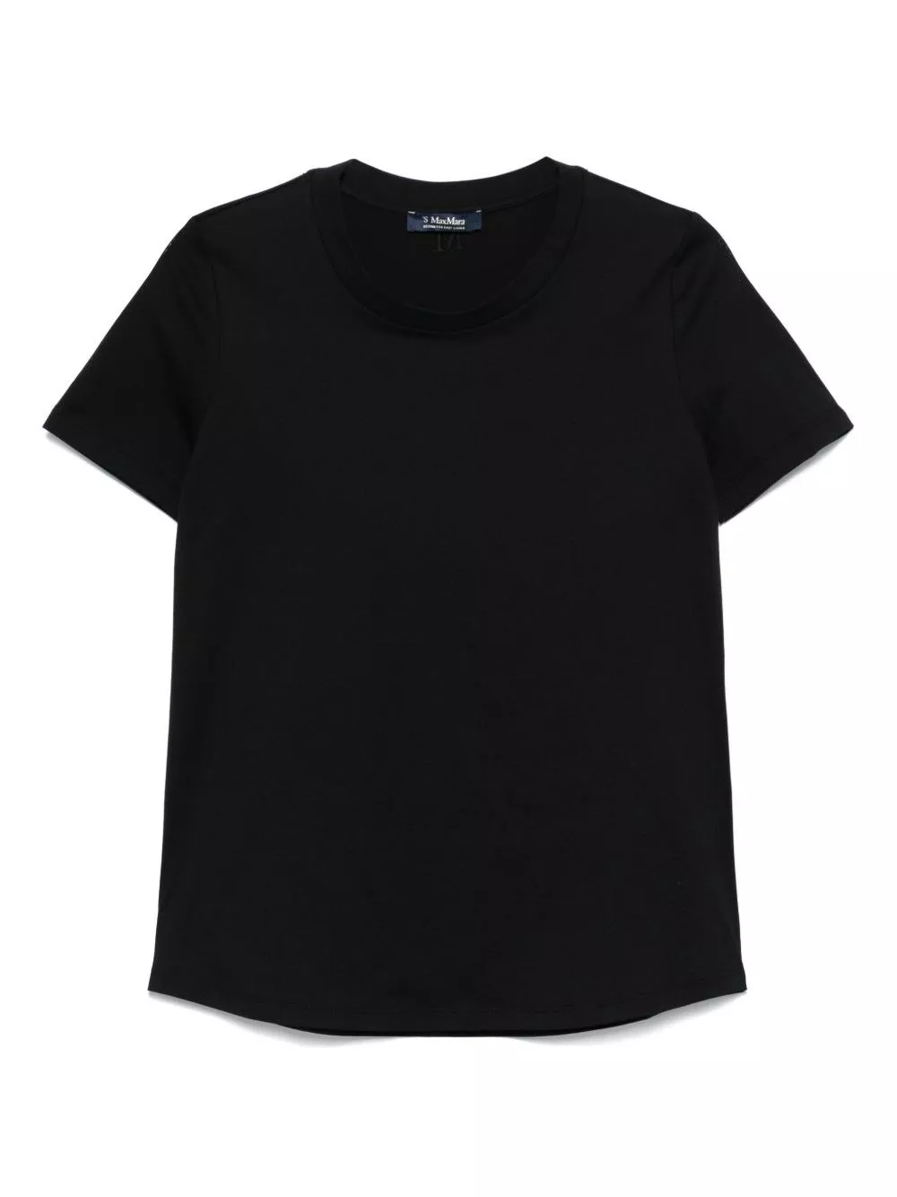 T-shirt in cotone ricamata di S max mara