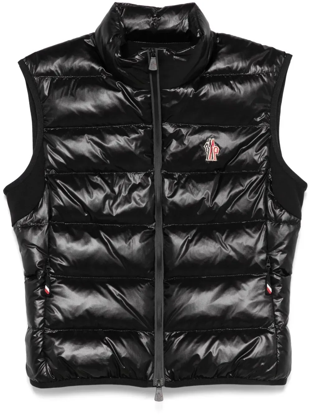 GRENOBLE GILET IMBOTTITO IN JERSEY CON ZIP