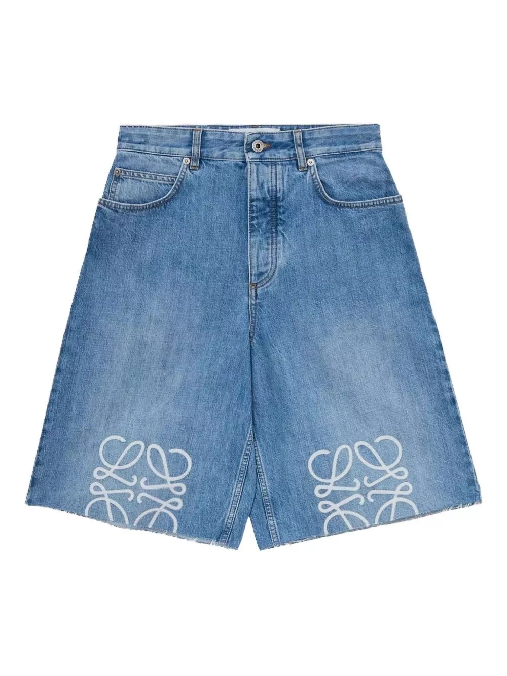 Bermuda anagram in denim di Loewe