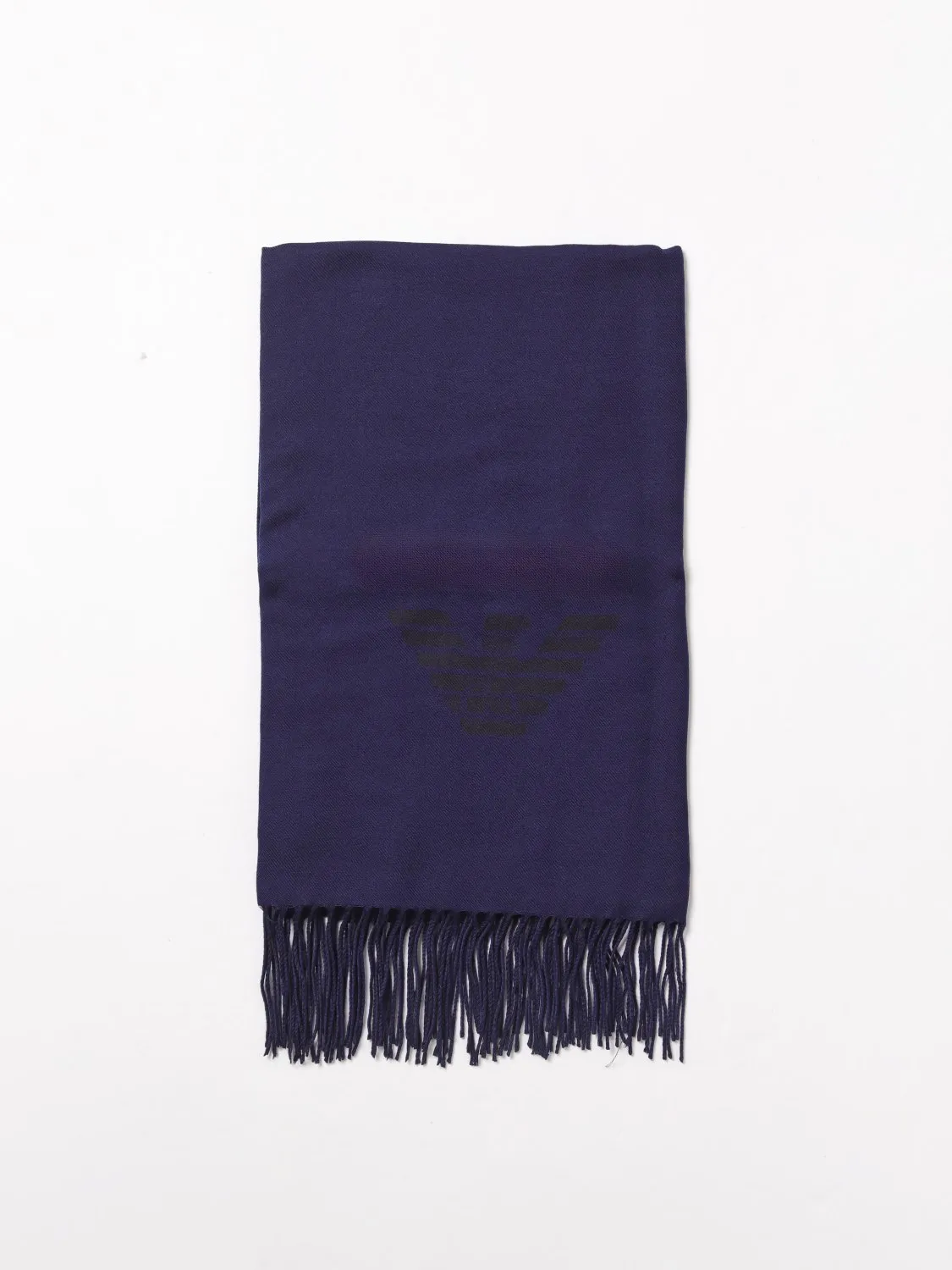 Sciarpa in misto viscosa Emporio Armani con logo