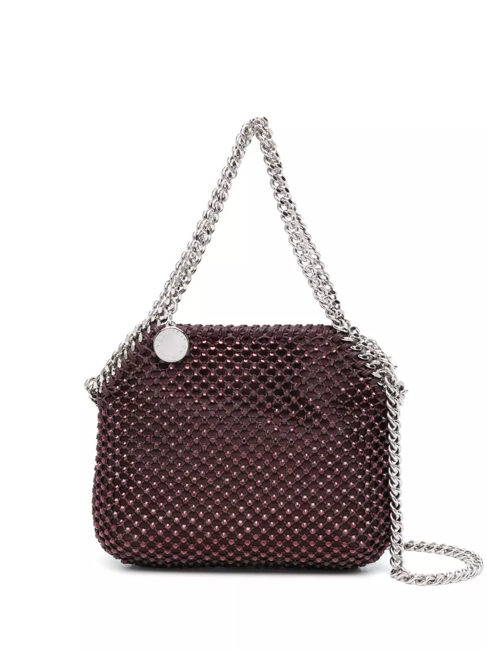 Borsa falabella mini con cristalli di Stella mccartney